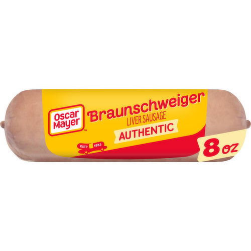 Oscar Mayer Braunschweiger A Liver Sausage