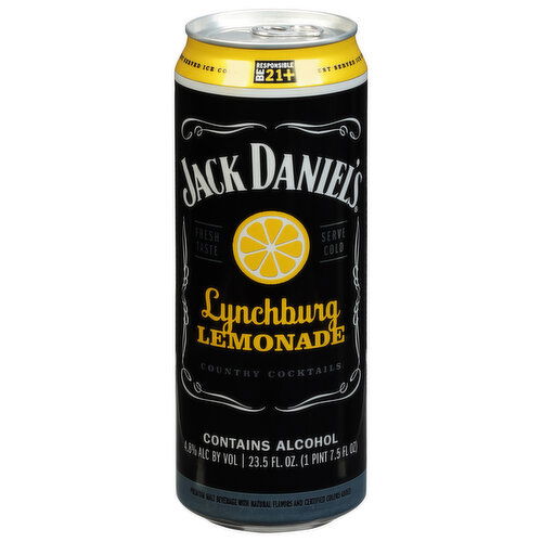 Jack Daniel's Country Cocktails, Lynchburg Lemonade,