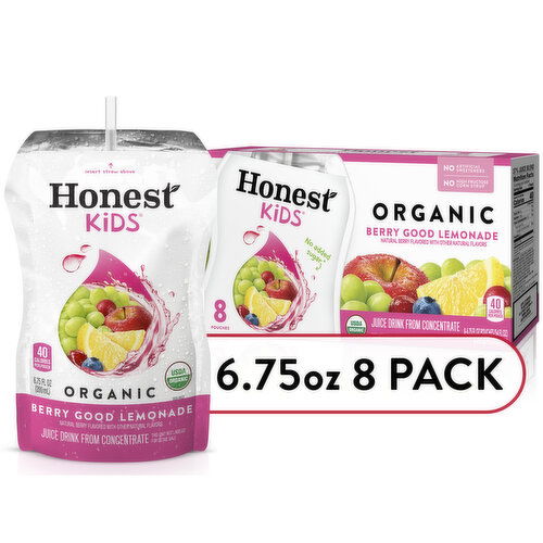 Honest  Berry Berry Good Lemonade Organic Fruit Juice