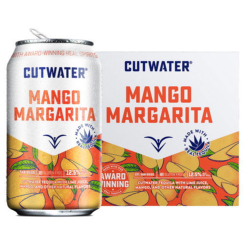 Cutwater RTD Mango Margarita 4 Can