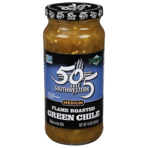 505 Southwestern Green Chile, Flame Roasted, Medium