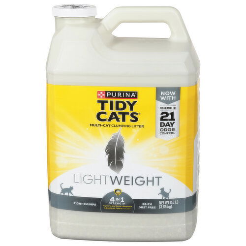 Tidy Cats LightWeight 4 in 1 Strength Multi-Cat Clumping Litter