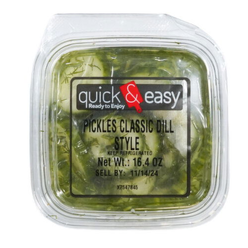 Cub Q&E Pickles, Classic Dill Style