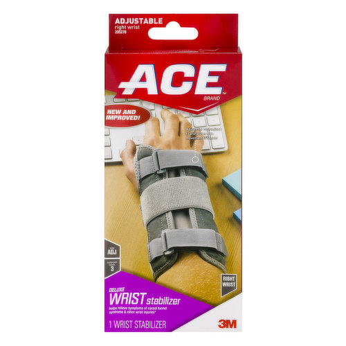 ACE ACE Deluxe Wrist Stabilizer Right