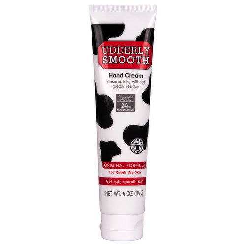 Udderly Smooth Hand Cream, Original Formula