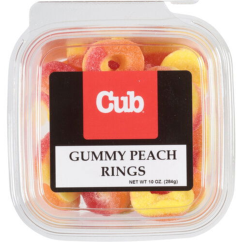 Cub Gummy Peach Rings