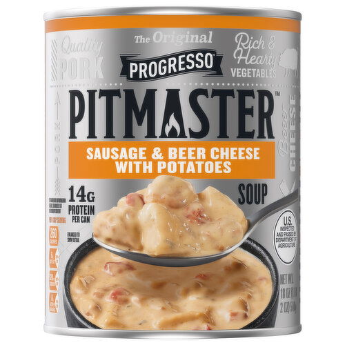 Progresso Pitmaster Soup, Sausage & Beer Cheese