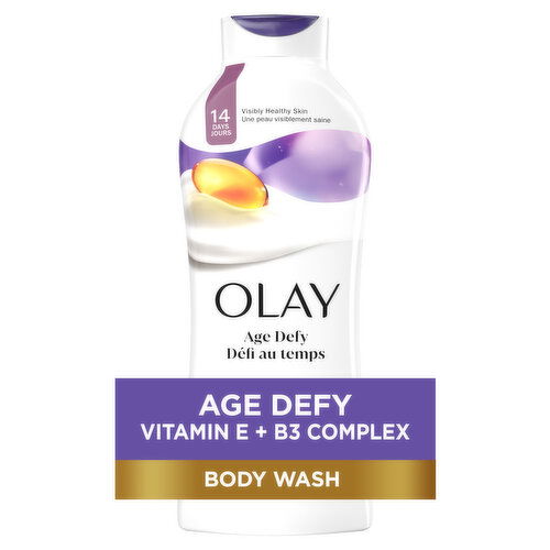 Olay Age Defying Age Defying Body Wash with Vitamin E, 22 fl oz