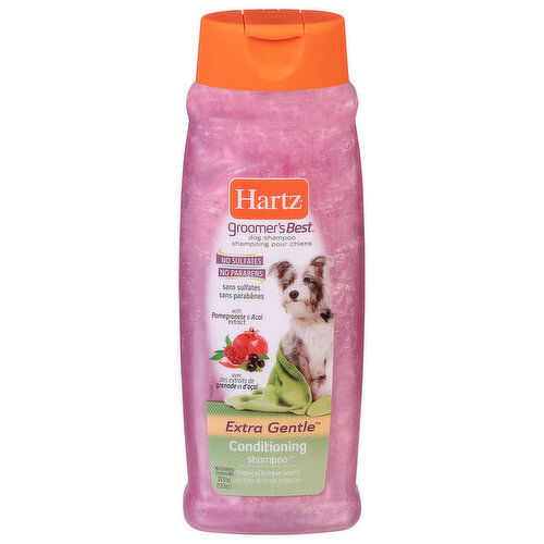 Hartz Groomer's Best Dog Shampoo, Conditioning, Tropical Breeze Scent