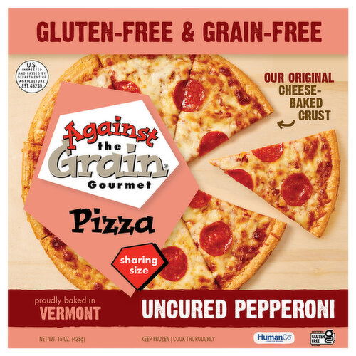 Against the Grain Gourmet Gluten-Free & Grain Free Uncured Pepperoni Pizza