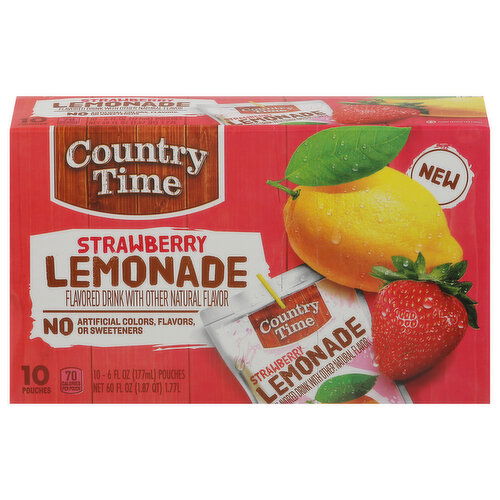 Country Time Lemonade, Strawberry