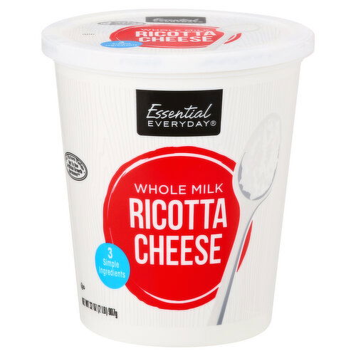 Essential Everyday Ricotta Cheese, Whole Milk