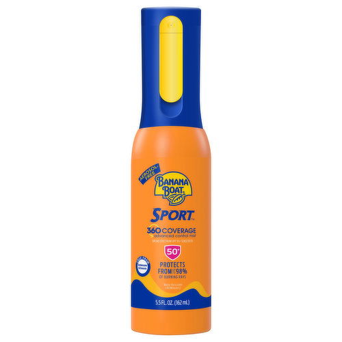 Banana Boat Sport Sunscreen, Broad Spectrum SPF 50+, Aerosol-Free