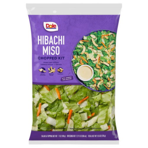 Dole Chopped Kit, Hibachi Miso