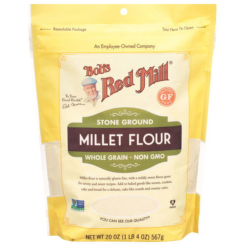 Bob's Red Mill Millet Flour, Stone Ground