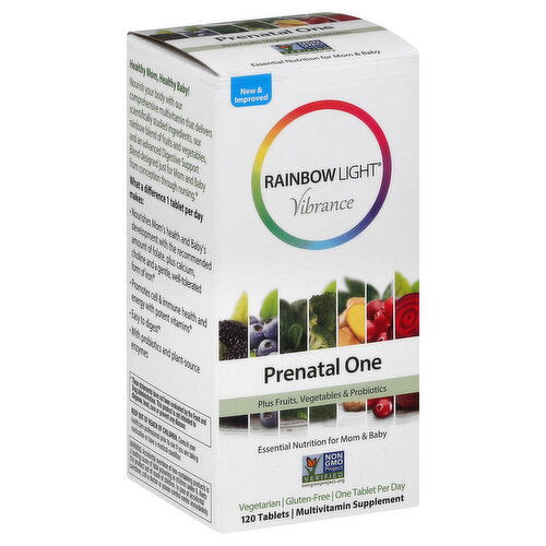 Rainbow Light Vibrance Prenatal One, Tablets