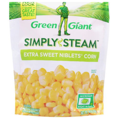 Green Giant Simply Steam Corn, Extra Sweet Niblets