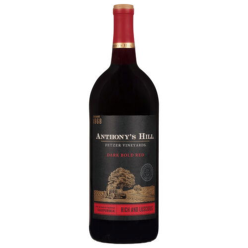 Anthony's Hill Dark Bold Red