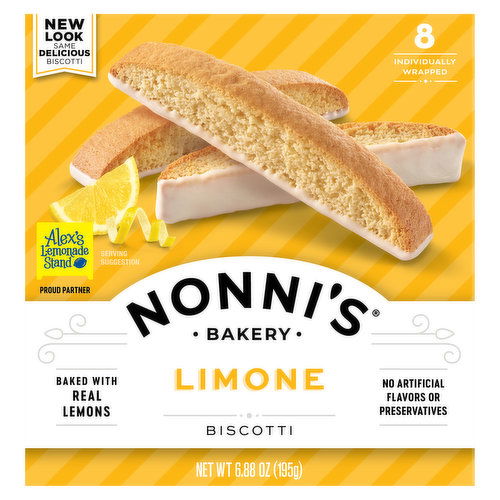 Nonni's Biscotti, Limone