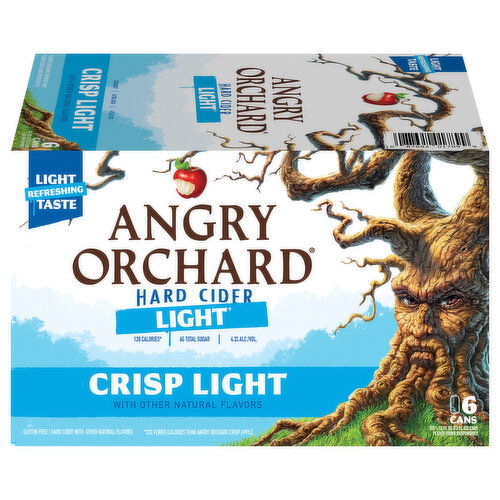 Angry Orchard Hard Cider, Crisp Light