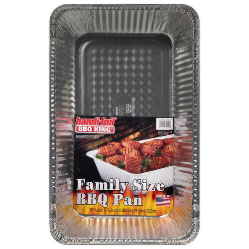 Handi-Foil Pan, King BBQ, Super Strong and Extra Deep