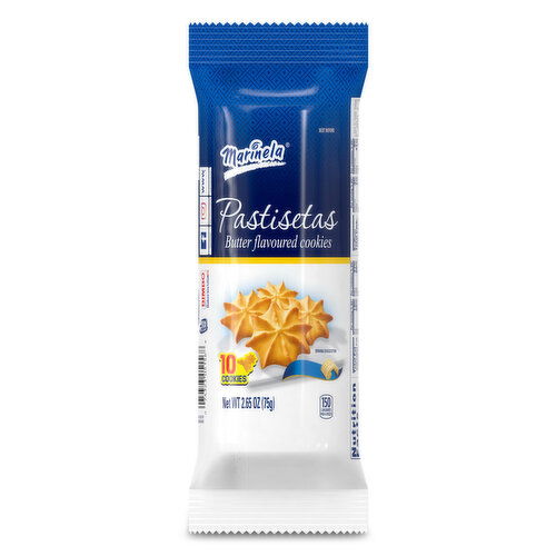 Marinela Shelf-Stable Butter Flavored Cookies, 10 count, 2.65 oz