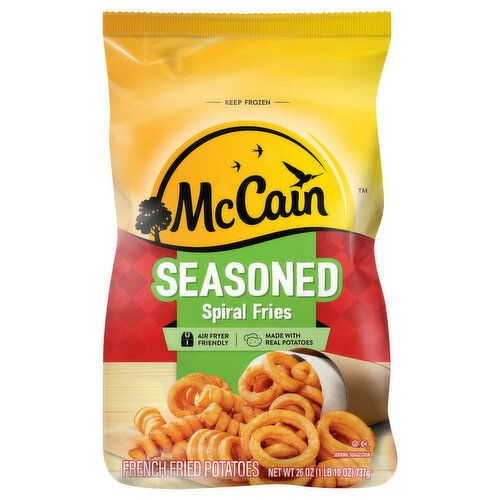 McCain Spiral Fries, Seasoned