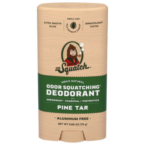 Dr. Squatch Deodorant, Odor Squatching, Pine Tar