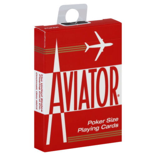 Aviator Playing Cards, Poker Size 914