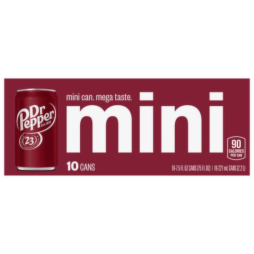 Dr Pepper Soda, Mini