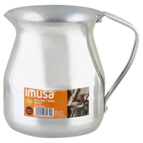 Imusa Chocolate/Water Pitcher, 2 Quart