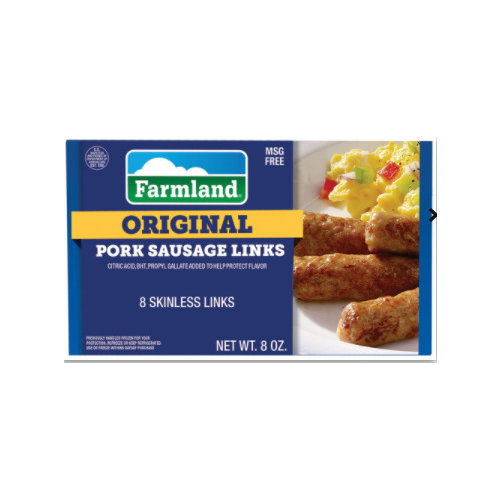 Farmland Original Pork Sausage Links 