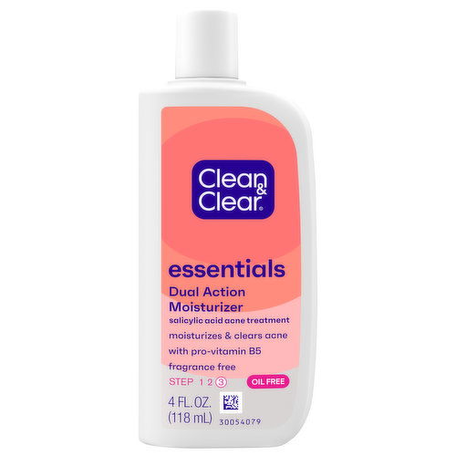 Clean & Clear Moisturizer, Dual Action, Oil-Free