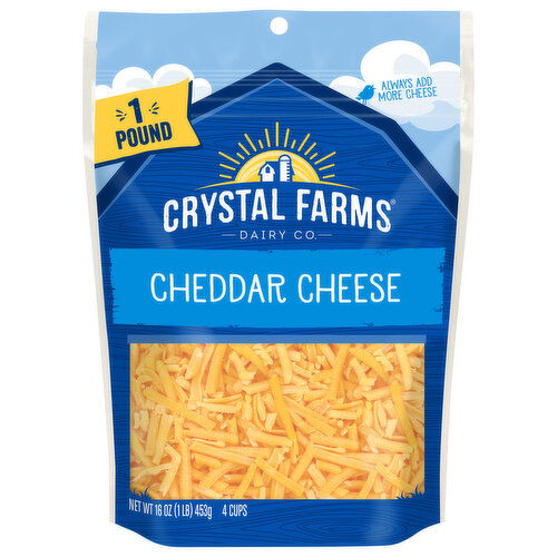 Crystal Farms Cheese, Cheddar