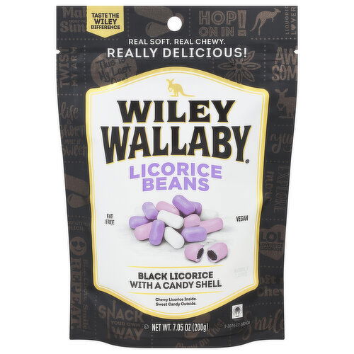 Wiley Wallaby Licorice Beans