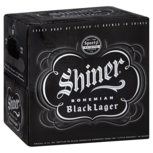 Shiner Bohemian Lager, Black