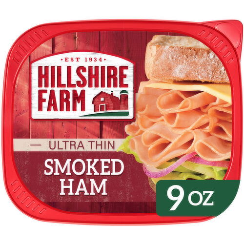 Hillshire Farm Ultra Thin Sliced Smoked Ham Sandwich Meat