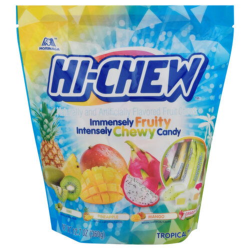 Hi-Chew Fruit Chews, Tropical Mix