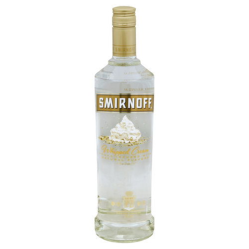 Smirnoff Vodka, Whipped Cream