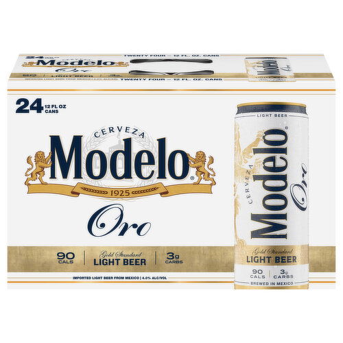 Modelo Beer, Light, Gold Standard