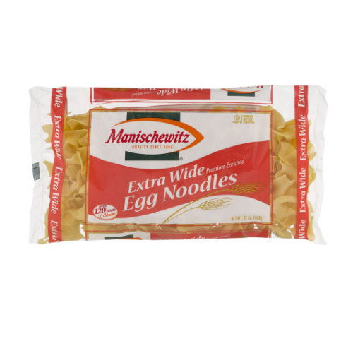 Manischewitz Extra Wide Egg Noodles