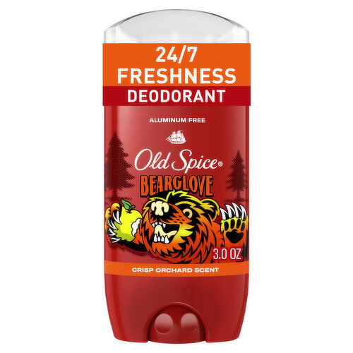 Old Spice Wild Collection Old Spice Deodorant for Men, 24/7 Freshness, Bearglove, 3oz