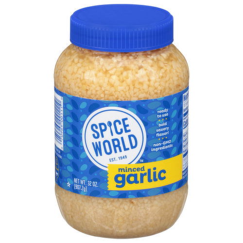 Spice World Garlic, Minced