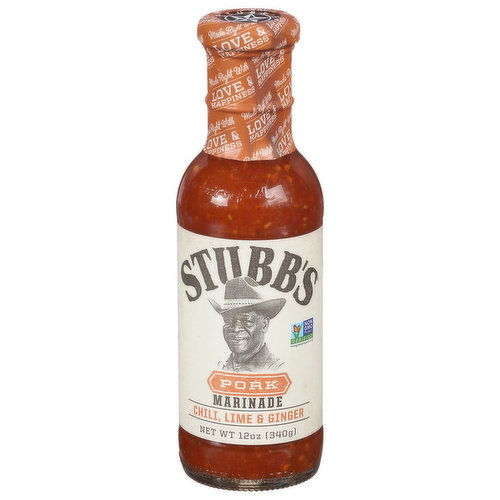 Stubb's Chili, Lime & Ginger Pork Marinade