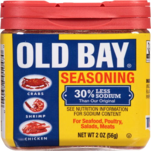 OLD BAY 30% Less Sodium Seasoning