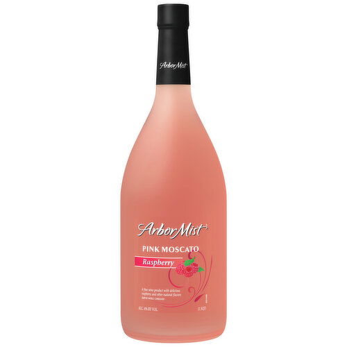 Arbor Mist  Raspberry Pink Moscato Sweet Wine 1.5L