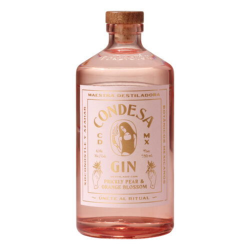 Condesa Prickly Pear Orange Blossom Gin 750ml