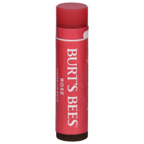 Burt's Bees Lip Balm, Tinted, Rose