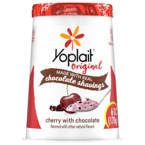 Yoplait Original Low Fat Cherry with Chocolate Yogurt