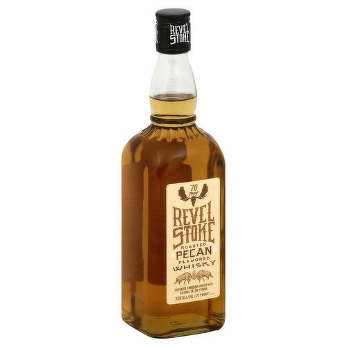 Revel Stoke Whisky, Flavored, Roasted Pecan